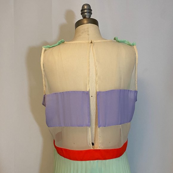 Colorblock Maxi Dress - Picture 4 of 7